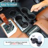 Aunginsy Center Console Cup Holder Protector Compatible with Toyota Tundra