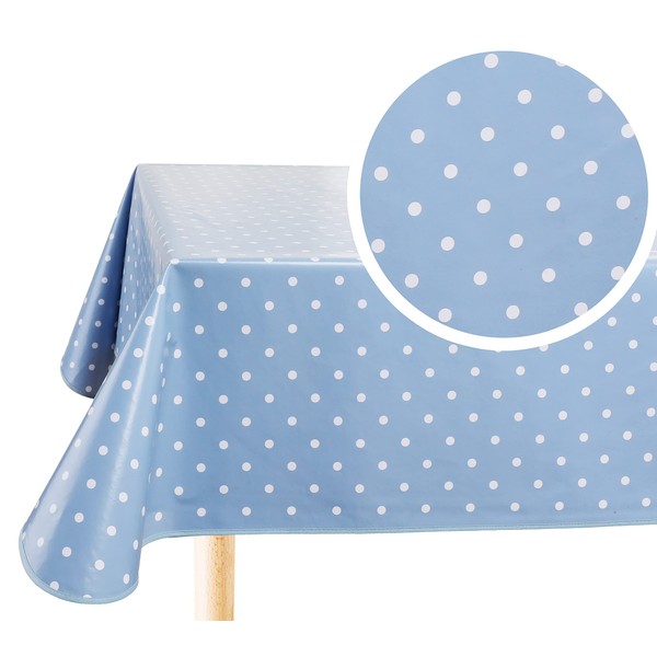 Home Direct Rectangular Oilcloth PVC Wipe Clean Tablecloth Table Cover