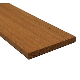 Beautiful Honduran Mahogany Thin Stock Lumber Boards, Suitable Thin Stock Lumber Board for Wood Crafting and Wood Working Projects (1" x 3" x 24")