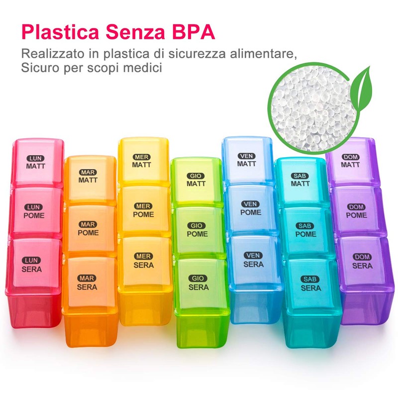 BUG HULL 7 Day Pill Organiser 21 IT