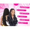 Lush Hair Curly Extension| Synthetic Pre-Drawn French Curl Braiding Hair