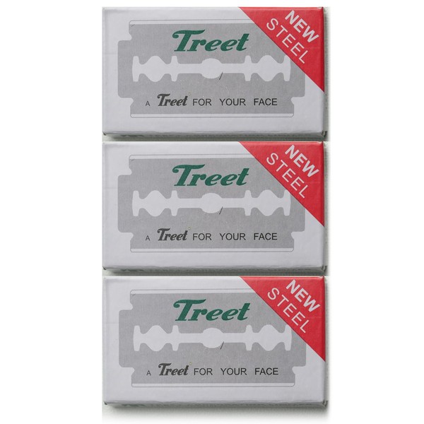 Treet New Steel CARBON STEEL DOUBLE EDGE BLADE Double-edged Replacement