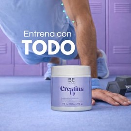 BENAT Creatina Monohidratada + L-Arginina + Electrolitos | 350 g (50 porciones) | Sin Cafeína | Sin Azúcar | Sabor Mora | Pre y Post Workout