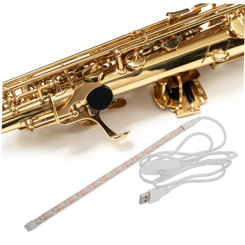YARNOW High Brightness Saxophone Led Strip Flute Clarinet Leak Test