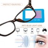LKEYE Oversized Reading Glasses For Women Cat Eye Computer Blue