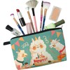 Livel lhood Birthday Lama Makeup Bag Cute Small Organizer Zipper