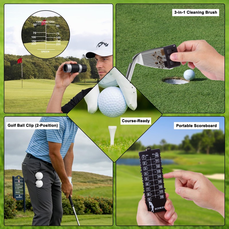 Complete Golf Accessories Kit, Golf Gifts for Men and Women