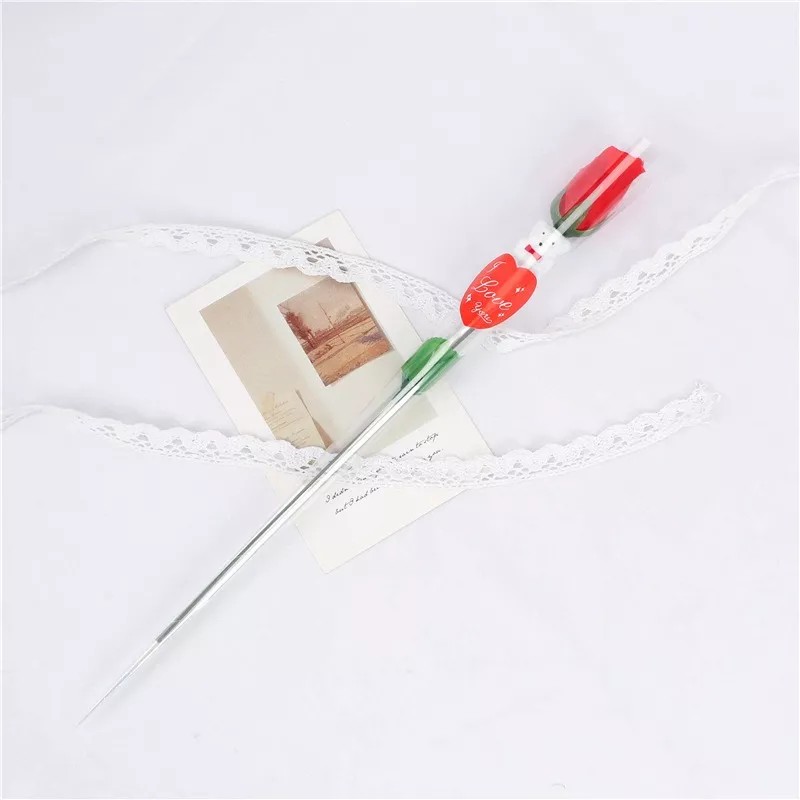 KH Rosa Con Osito Regalo San Valentin 12pz Mayoreo Dia