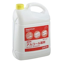 3-5377-01 Commercial Alcohol Compound (Sunclear) 1.7 gal (5 L) x 1 Bottle.