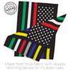 US First Responders Line Garden Flag - Set with Stand