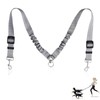 Double Dog Lead Split Double Dog Leash Coupler Reflective Dual