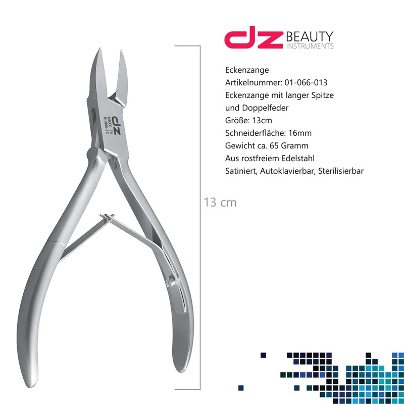 DZ Corner Pliers Nail Nippers Pointed for Deeply Ingrown Nails