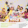 Confetti Cannon Yellow Biodegradable Confetti Poppers 12Pack Party Poppers Shooters