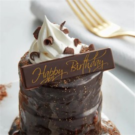 FixtureDisplays Chocolatree Happy Birthday Chocolate Decoration - 70/Box WS-999CTRE4985