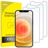 JETech Screen Protector for iPhone 12/12 Pro 6.1-Inch, Tempered Glass