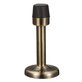 sourcing map Door Stopper Stop Bumper Wall Protector Sound Dampening Wall Mount w Rubber Tip Bronze Tone
