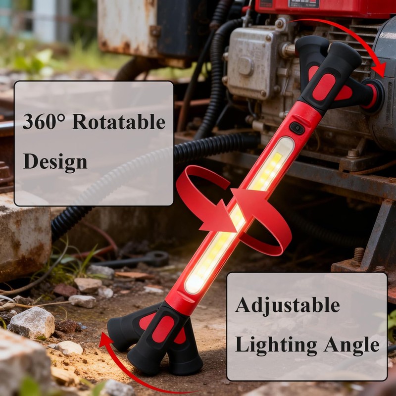 Rechargeable Magnetic LED Work Light Bar - Under Hood Light