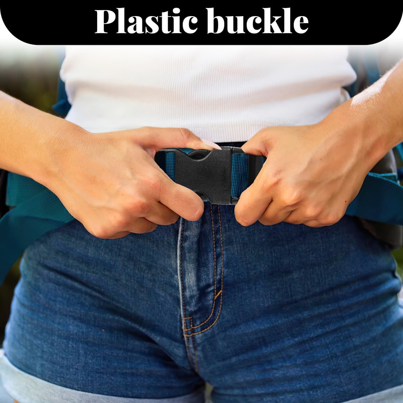 Smomend Pack of 2 Buckle 25 mm Adjustable on Both