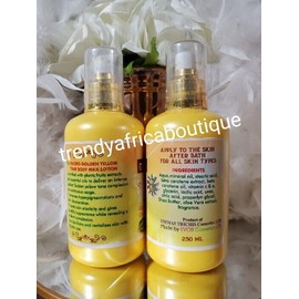 Trichis GOLDEN yellow Tone Body Milk 250ml X 1 Xtra Strength👌 EVOB