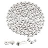 9 Speed Bike Chain 1/2" x 11/128" 116 Links Electroplated