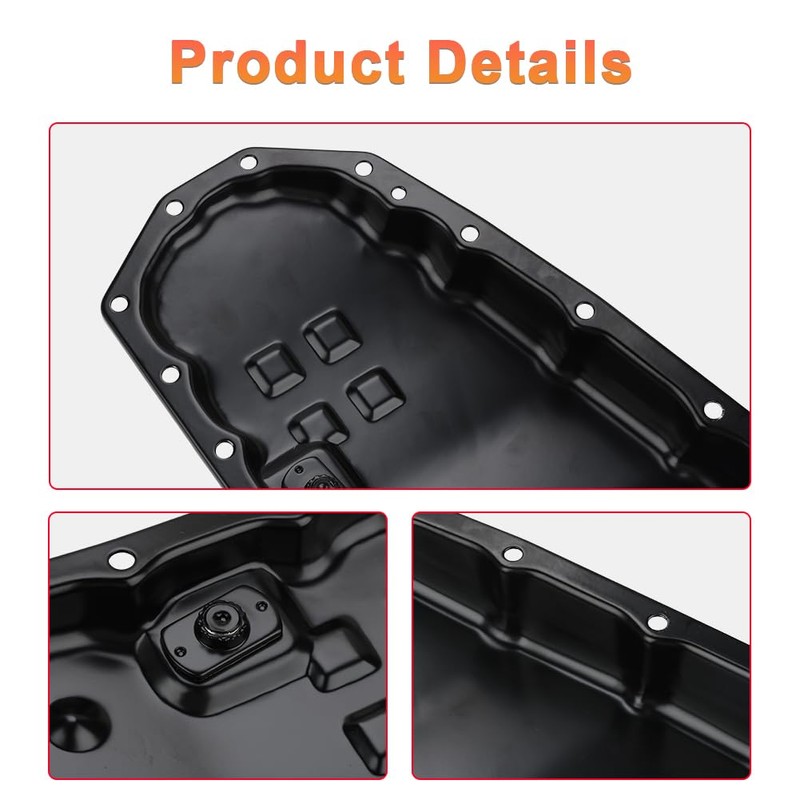 VANJING Transmission Oil Pan Compatible with Mitsubishi Outlander Lancer 2008-2015,
