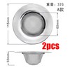 Stainless Steel Sink Strainer for Kitchen & Bathroom – Mesh