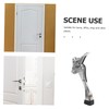 Tofficu Heavy Duty Metal Doorstop Wall Door Stopper for Inside