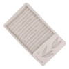 Silicone Mold Safe Elastic Grey Leaves Bamboo Design Tear Resistant