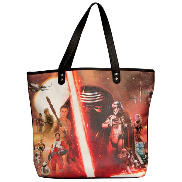 Loungefly The Force Awakens Movie Poster Photo Bag, Multicoloured / Ocean Tides