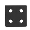 5Pcs Aluminum Profile End Cap Alloy Metal Cover Plate Linear