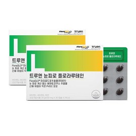 Trueen Eye Fatigue Floral Lutein 500mg x 60 Capsules (2) / 트루엔 눈피로 플로라루테인 500mg x 60캡슐 2개