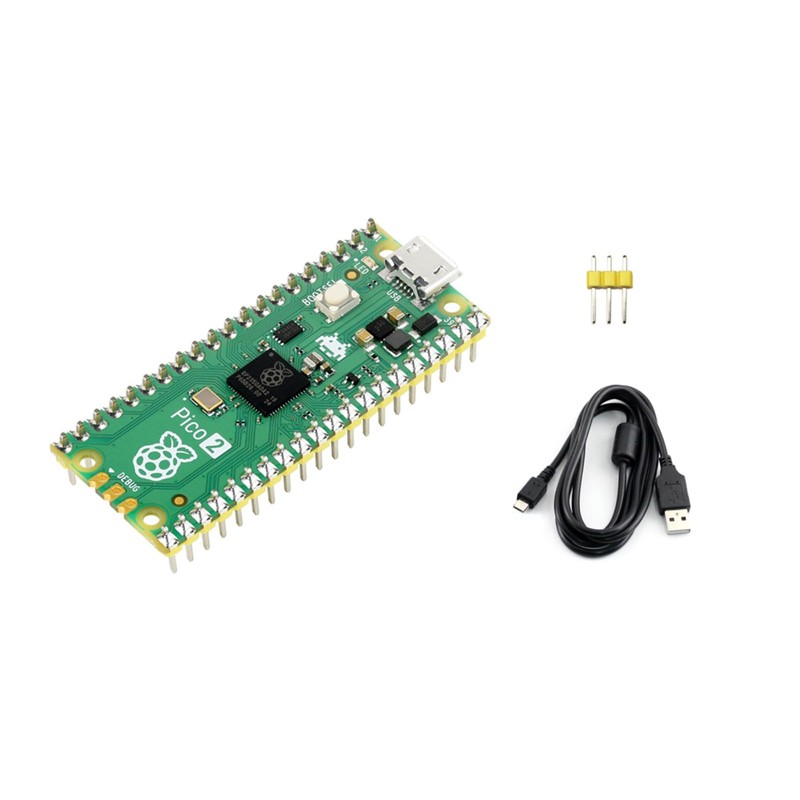 2 Pack Pre-Soldered Raspberry Pi Pico 2 with Header RP2350