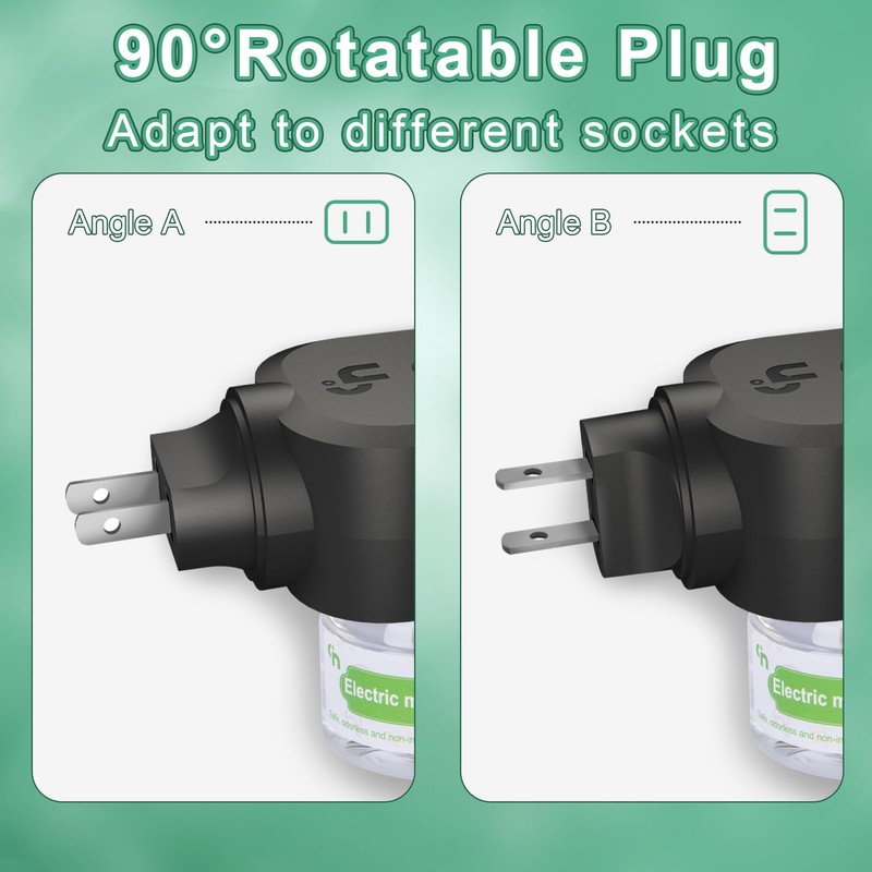 Simashts Mosquito Repellent, Mosquito Repeller Indoor Plug in Use for