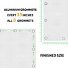 TARPAL 4x6 Feet White Tarp Waterproof(2 Pack) Small tarps Multipurpose