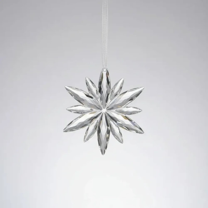 12 Pzas Adornos Cristal Para Árbol De Navidad