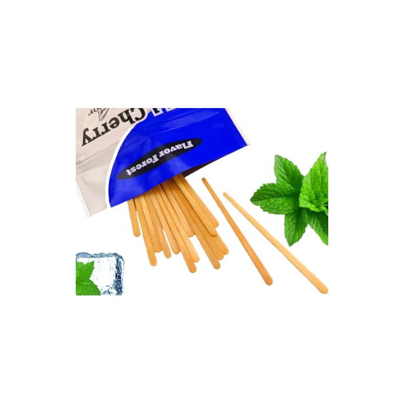 Mint Flavored Toothpicks (Flat Shape) 100ct