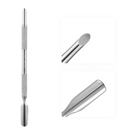 KADS Upgraded Dual-Ended Stainless Steel Nail Cuticle Pusher and Cleaner Tool - 2-in-1 Professional Manicure and Pedicure Tool (6)