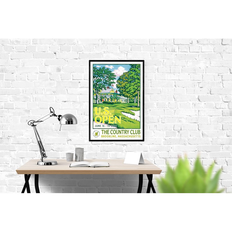 Lee Wybranski 2022 U.S. Open Championship Artwork (24" x36 Poster)