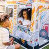 Melissa & Doug Fabric Double-Sided Food Truck Play Tent -