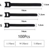 Honyear Reusable Cable Ties in 3 Different Lengths - 190