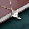 PLITI Hummingbird Necklace Hummingbird Lover Gift Hummingbird Memorial Gift Sympathy