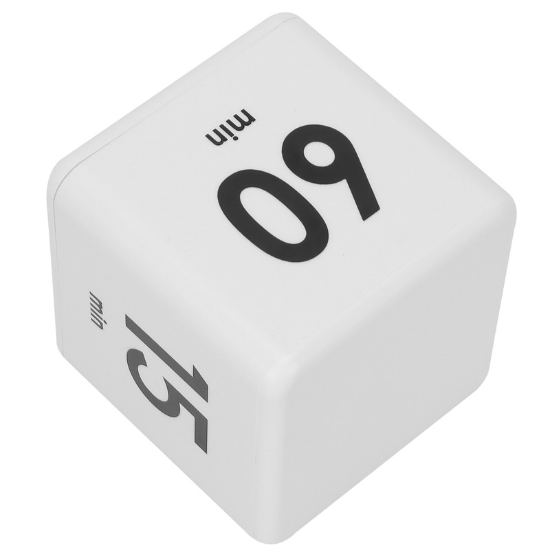 Professional Beauty Salon Flip Timer Time Management Cube Timer for