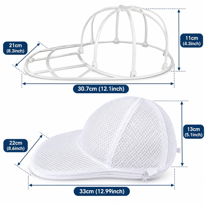 2 Pack Hat Cleaner for Washing Machine – Protective Cap
