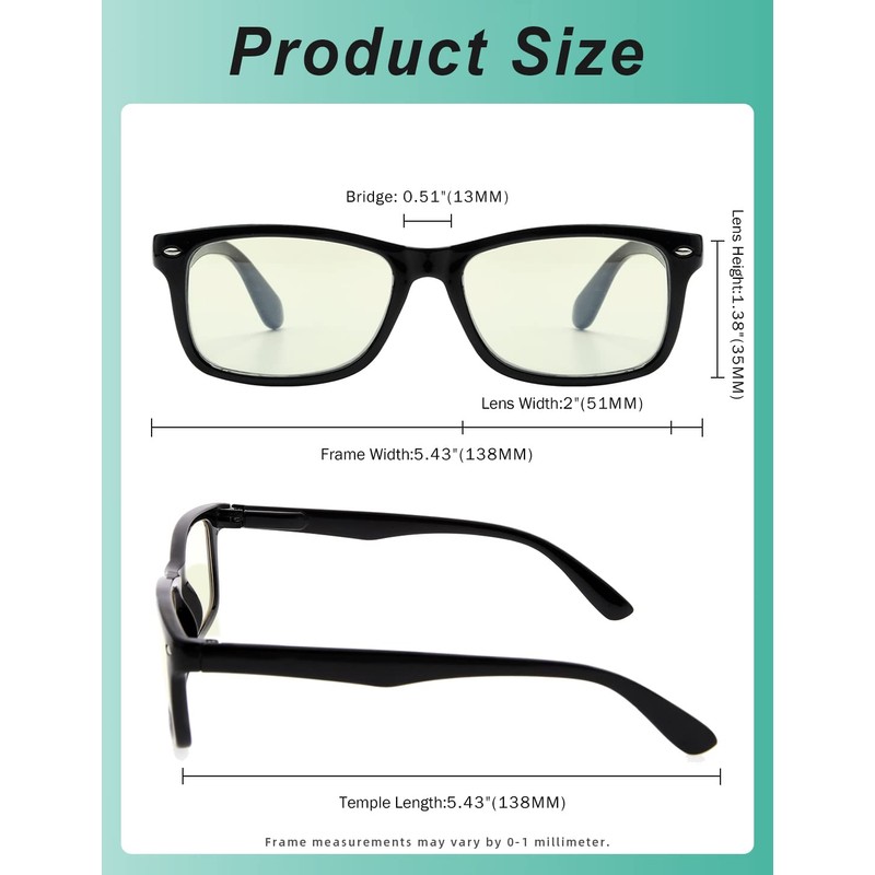 Eyekepper Computer Reading Glasses,Reduce Eye Strain Computer Readers (Tortoise,+2.5)