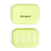 Double Layer Draining Soap Dish, Plastic Dishwashing Sponge Soap Holder