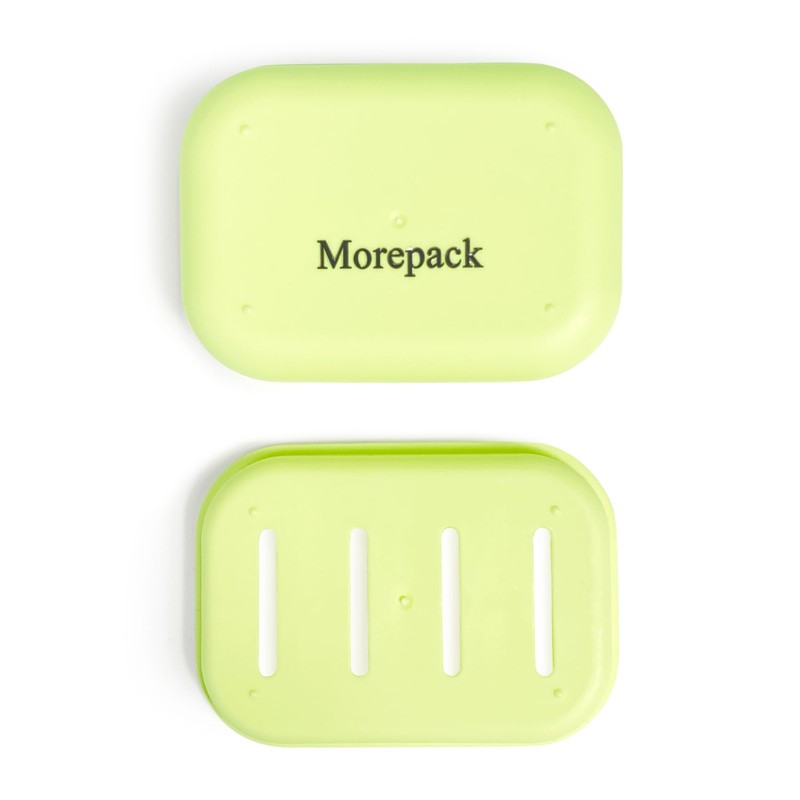 Double Layer Draining Soap Dish, Plastic Dishwashing Sponge Soap Holder