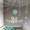 JSJPINKU 6 String Underwater White Bubble Garland Kids Party Supplies