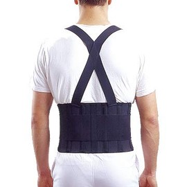 Therapist’s Choice® Industrial Double Pull Back Support with Shoulder Straps (Large 33"-44" Waist)