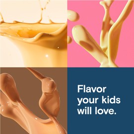 KATE FARMS Organic Kids Nutrition Vanilla Shake, 8g Protein, 27 Vitamins and Minerals, Meal Replacement, Gluten Free, Non-GMO, 8.45 oz (12 Pack)