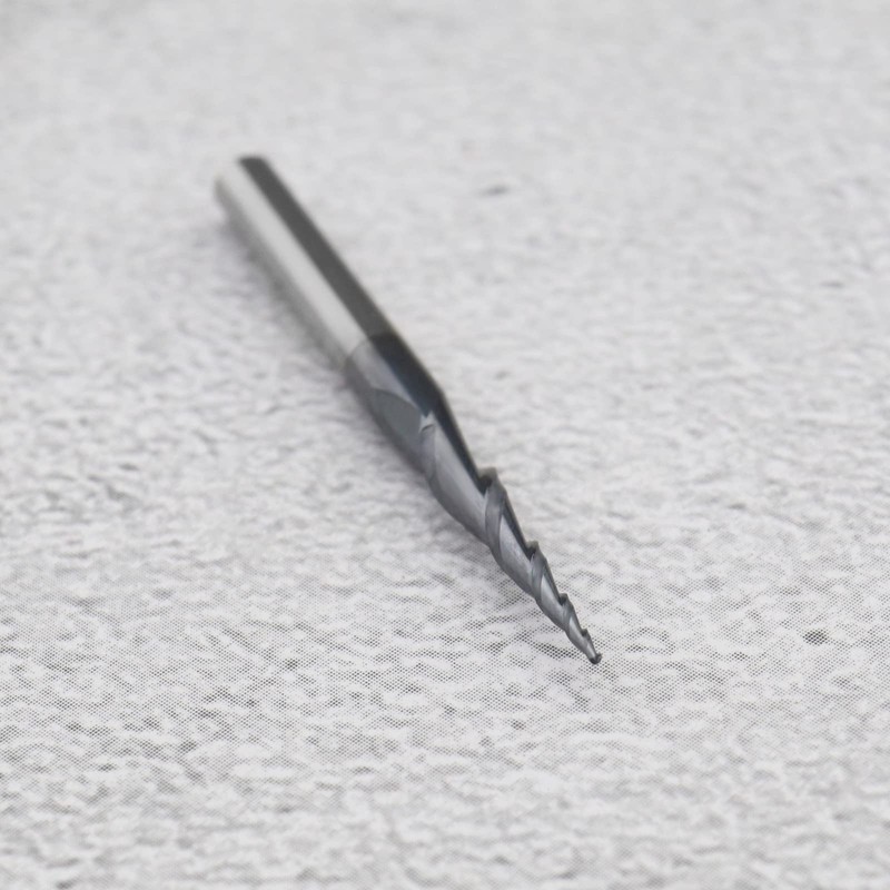 ECSiNG Tapered Ball Nose End Mill with 0.25mm Ball Nose